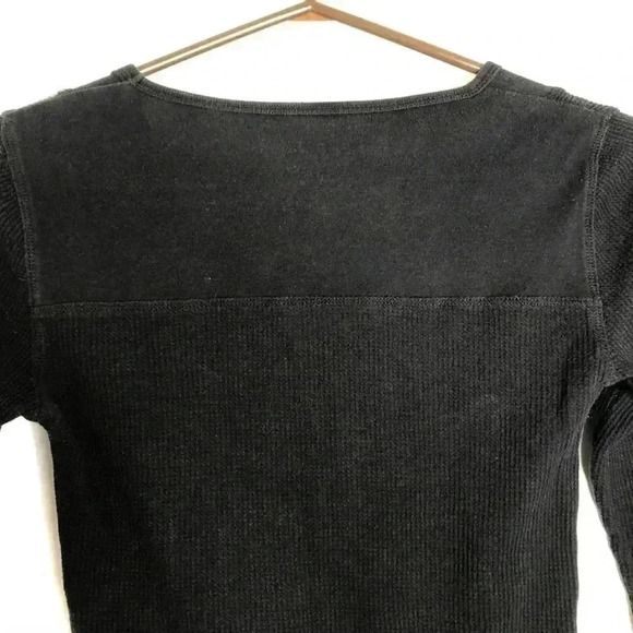 Joe Fresh Black Long Sleeved Thermal Shirt Size XS - Picture 13 of 16